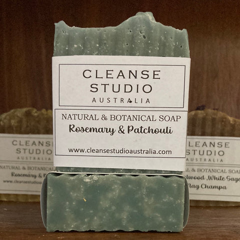 Rosemary and patchouli soap bar