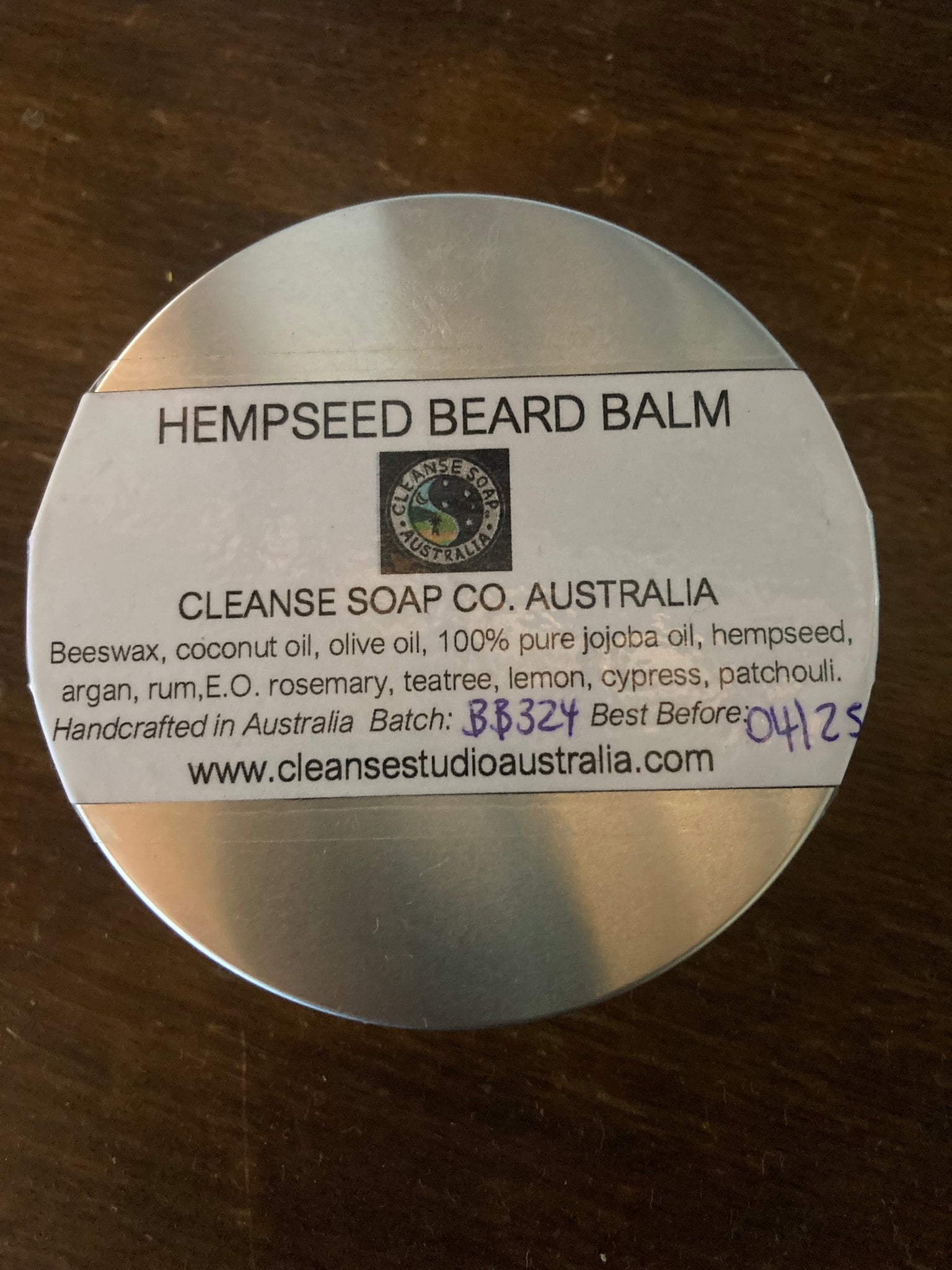 Hempseed Beard Balm 80g