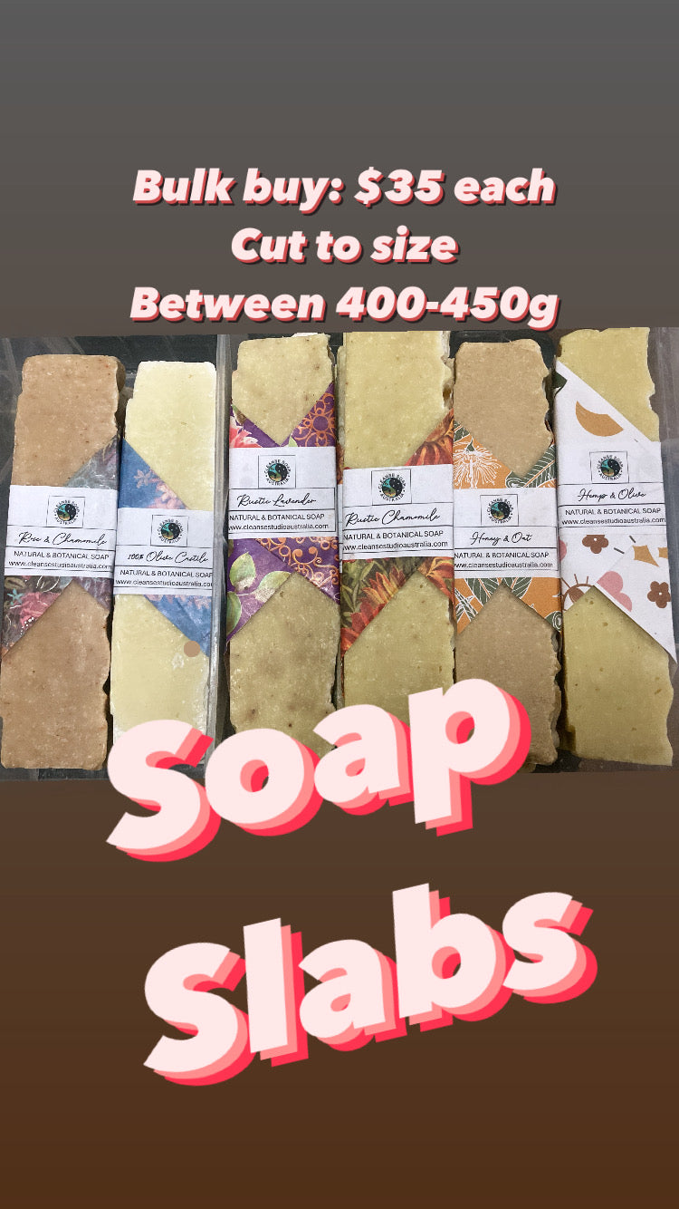 Soap SLAB (approx 400-450g)